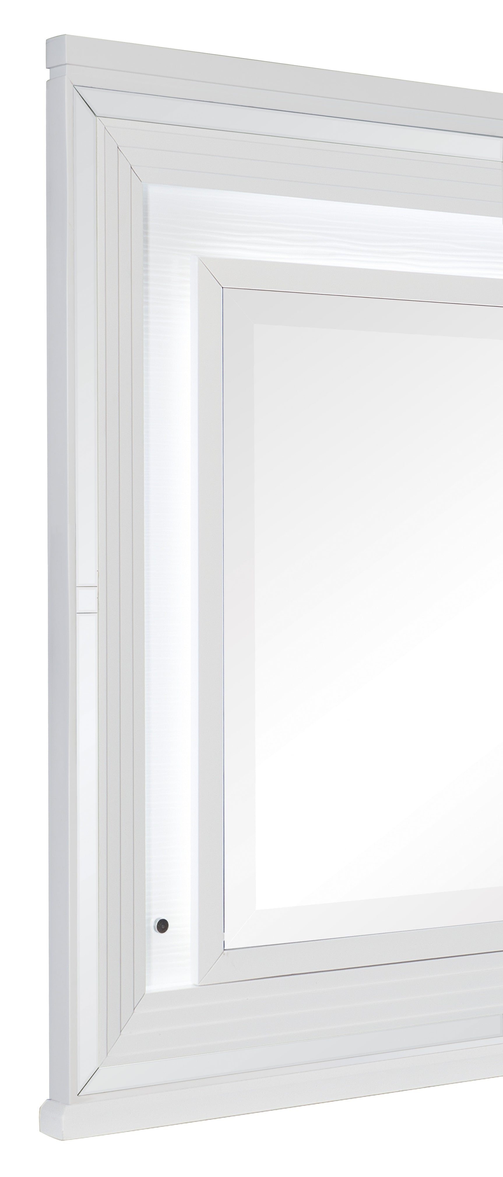 Tamsin White Mirror - Ornate Home