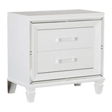 Tamsin White Nightstand - Ornate Home
