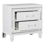 Tamsin White Nightstand - Ornate Home