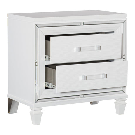 Tamsin White Nightstand - Ornate Home