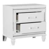 Tamsin White Nightstand - Ornate Home