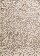 Tan Bonhill Leopard Print Area Rug - Ornate Home