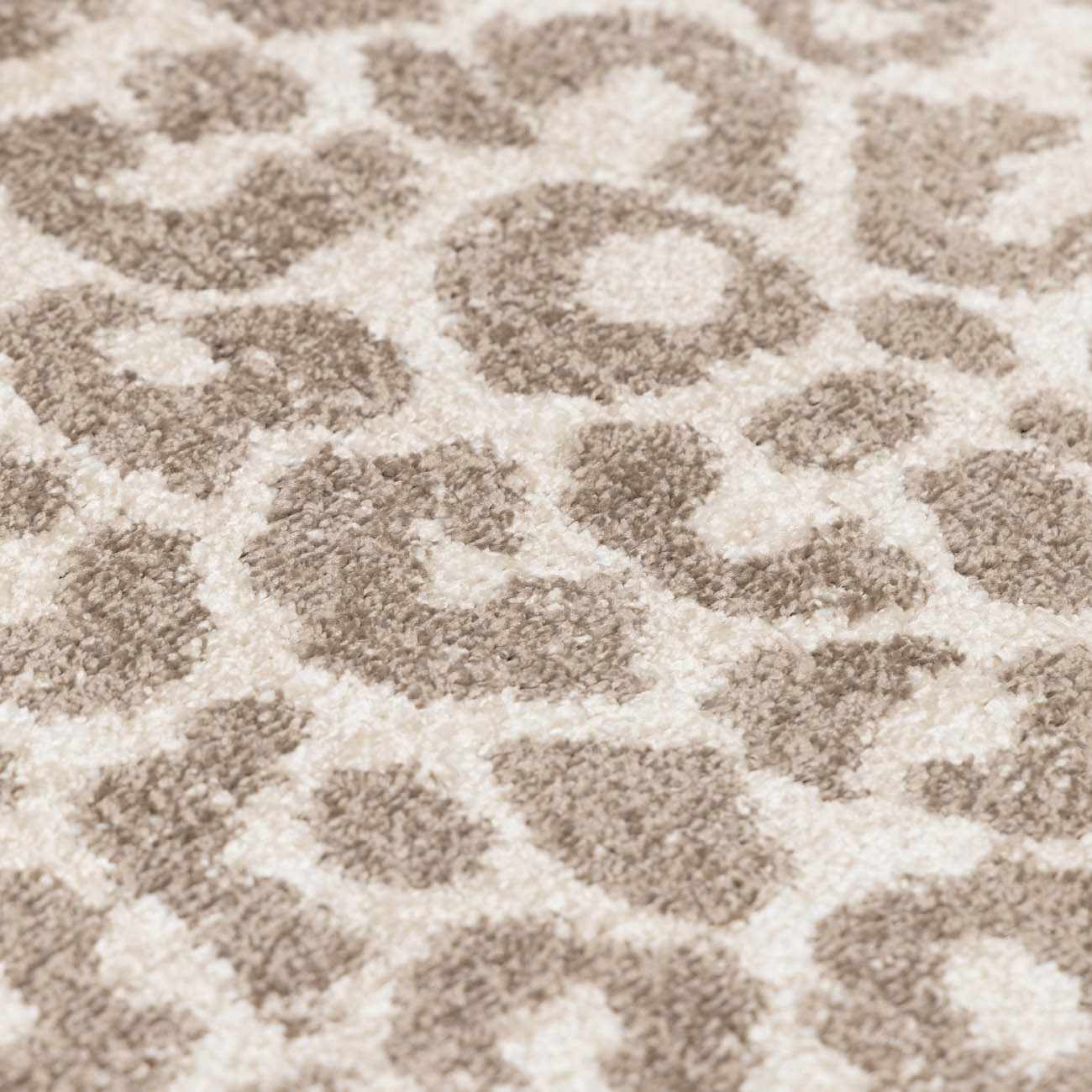 Tan Bonhill Leopard Print Area Rug - Ornate Home