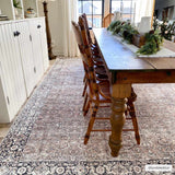 Tan Jill Vintage Washable Area Rug - Clearance - Ornate Home