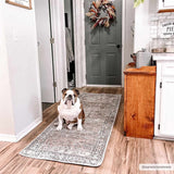 Tan Jill Vintage Washable Area Rug - Clearance - Ornate Home