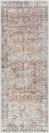 Tan Jill Vintage Washable Area Rug - Clearance - Ornate Home