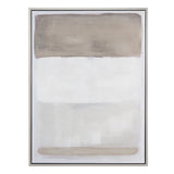 Tan Lines 1 Brown/White Canvas