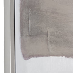 Tan Lines 1 Brown/White Canvas - Ornate Home