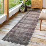 Tan Ormstown Distressed Washable Area Rug - Clearance - Ornate Home