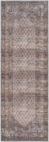 Tan Ormstown Distressed Washable Area Rug - Clearance - Ornate Home