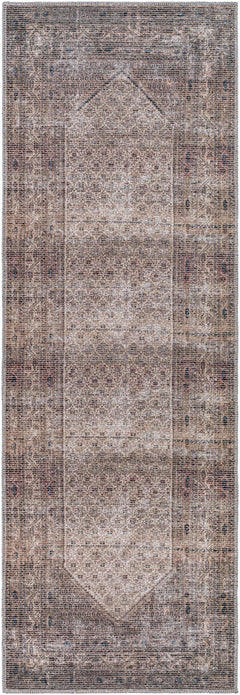 Tan Ormstown Distressed Washable Area Rug - Clearance - Ornate Home