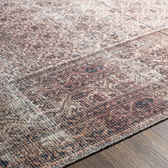 Tan Ormstown Distressed Washable Area Rug - Clearance - Ornate Home