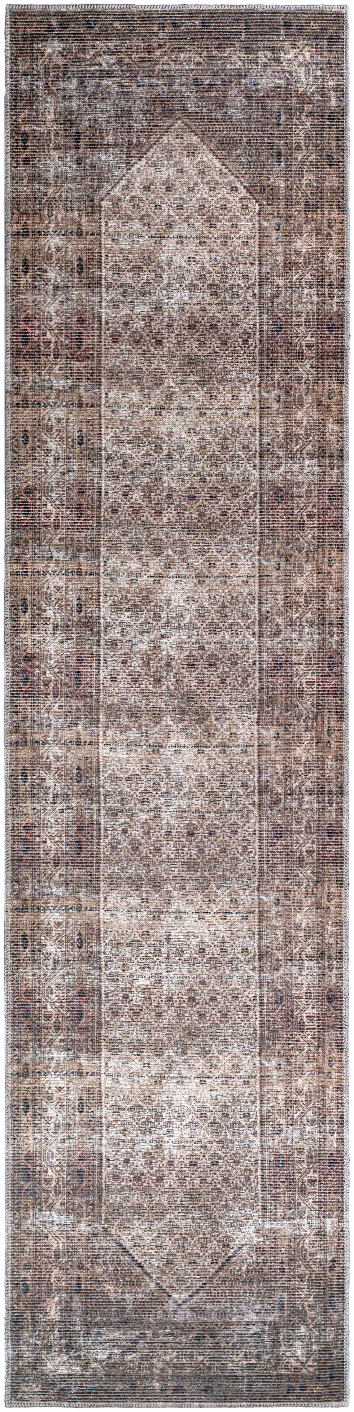 Tan Ormstown Distressed Washable Area Rug - Clearance - Ornate Home