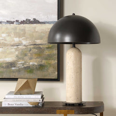 Tanaka Black/Bronze Indoor-Outdoor Table Lamp - Ornate Home