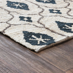 Tanami Soumak Ivory Multi Rug - Ornate Home