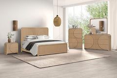 Tangentry Natural Eastern King Bed - Ornate Home