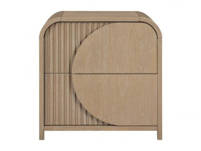 Tangentry Natural Nightstand - Ornate Home