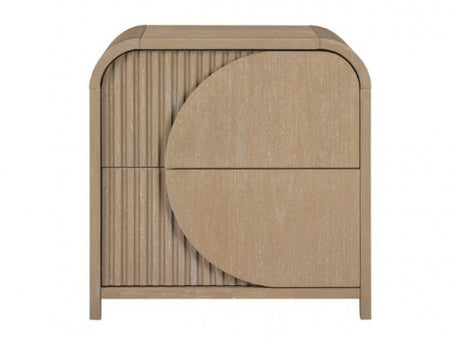 Tangentry Natural Nightstand - Ornate Home