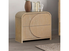Tangentry Natural Nightstand - Ornate Home