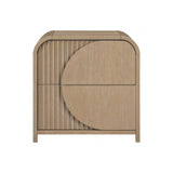 Tangentry Natural Queen 5 Piece Bedroom Set w/2 Nightstands - Ornate Home