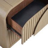 Tangentry Natural Queen 5 Piece Bedroom Set w/Chest - Ornate Home