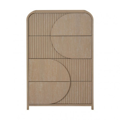 Tangentry Natural Queen 5 Piece Bedroom Set w/Chest - Ornate Home