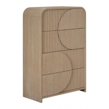 Tangentry Natural Queen 5 Piece Bedroom Set w/Chest - Ornate Home