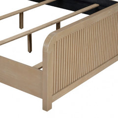 Tangentry Natural Queen Bed - Ornate Home