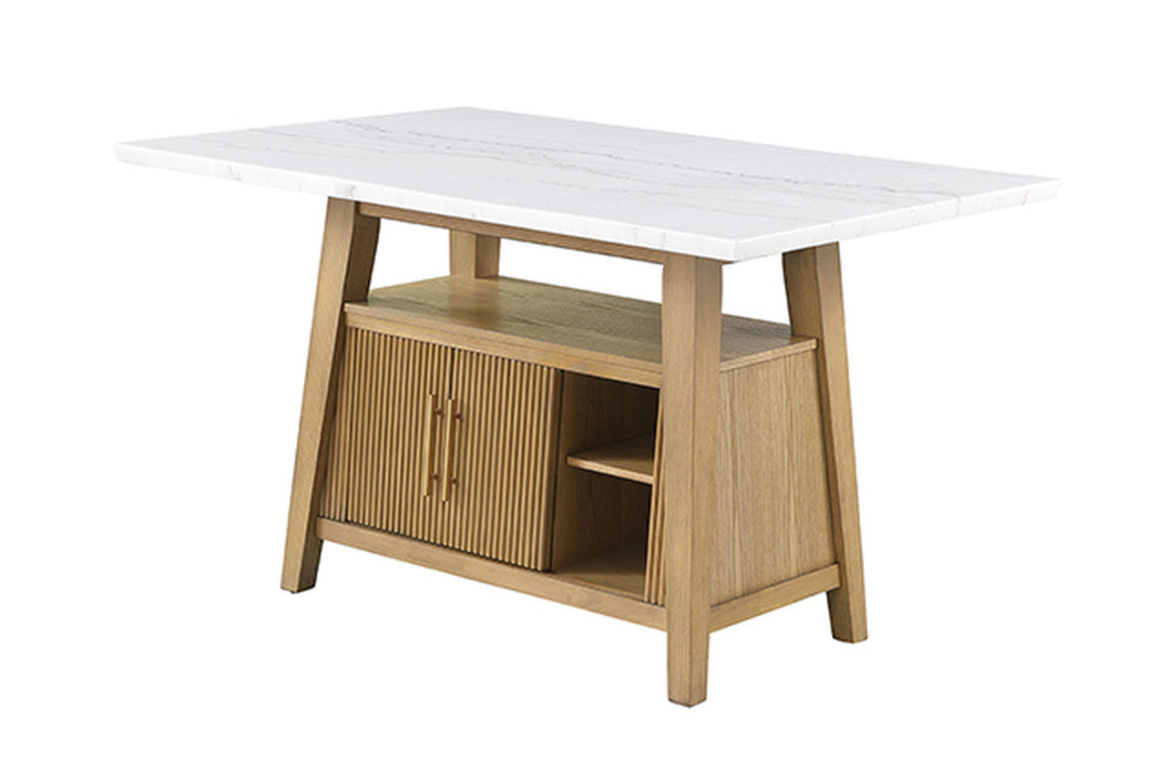 Tangier Natural Counter Height Table - Ornate Home