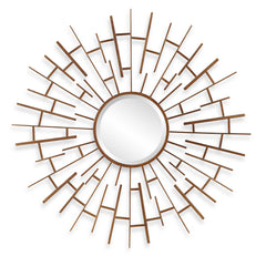 Tangled Bronze Round Mirror - Ornate Home