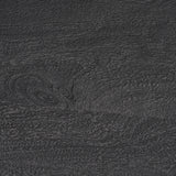 Taniel Black Textured Wood Metal Stool - Ornate Home