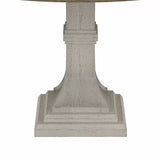 Tannen White/Gray 59" 5-Piece Round Dining Set - Ornate Home