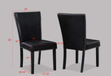 Tanner Black Dining Room Side Chair - Ornate Home