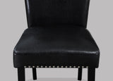 Tanner Black/White Faux Marble Top Dining Set - Ornate Home