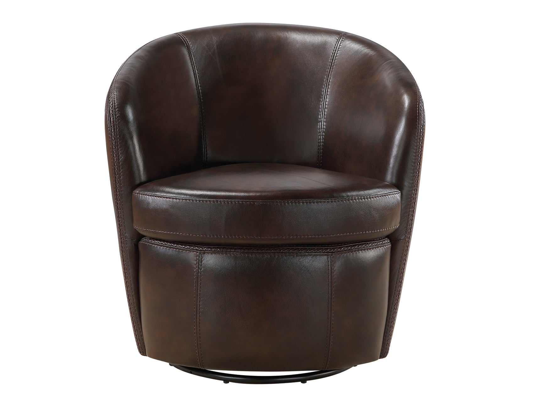 Tanner Bronze Swivel Chair - Ornate Home