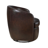 Tanner Bronze Swivel Chair - Ornate Home