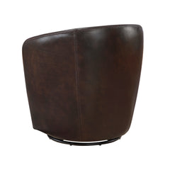 Tanner Bronze Swivel Chair - Ornate Home