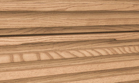 Tanner Five Drawer Ash Wood Chest in Flaxen - Ornate Home