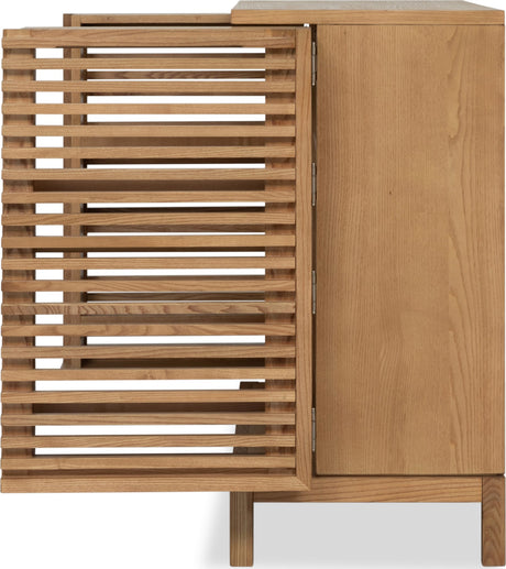 Tanner Flaxen Bar Cabinet - Ornate Home