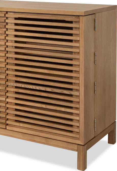 Tanner Flaxen Bar Cabinet - Ornate Home