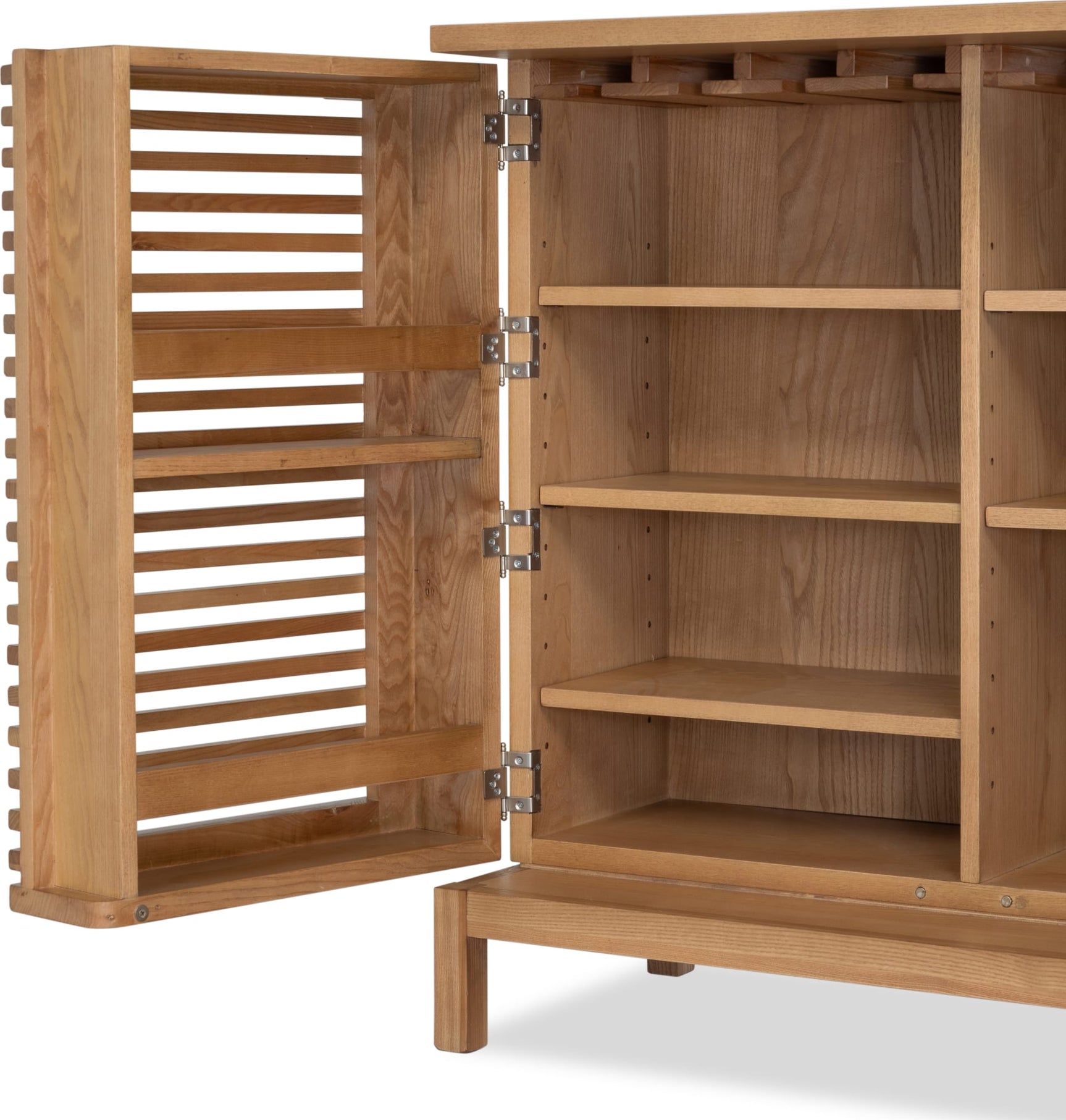 Tanner Flaxen Bar Cabinet - Ornate Home