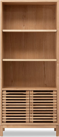 Tanner Flaxen Bookcase - Ornate Home