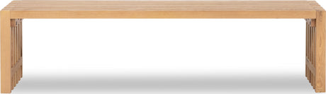 Tanner Flaxen Dining Bench - Ornate Home