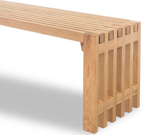 Tanner Flaxen Dining Bench - Ornate Home