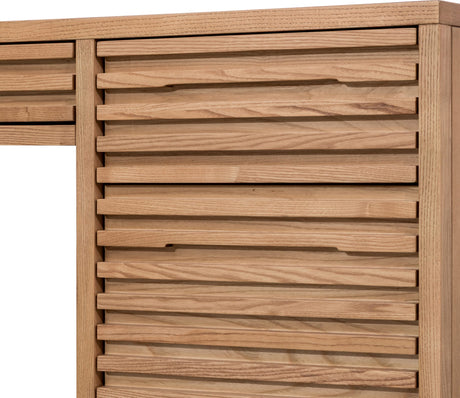 Tanner Flaxen File Drawer Desk - Ornate Home