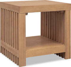 Tanner Flaxen Side Table - Ornate Home
