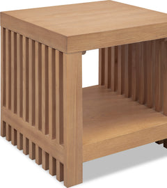 Tanner Flaxen Side Table - Ornate Home