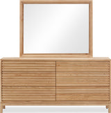 Tanner Flaxen Six Drawer Ash Wood Dresser - Ornate Home