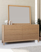 Tanner Flaxen Six Drawer Ash Wood Dresser - Ornate Home