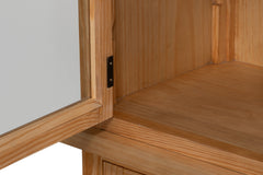 Tanner Natural Bookcase - Ornate Home